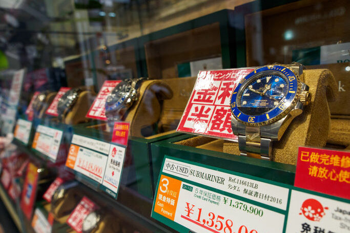 Rolex Display Submariner