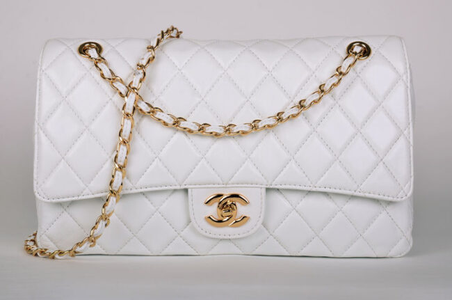 White Chanel Bag